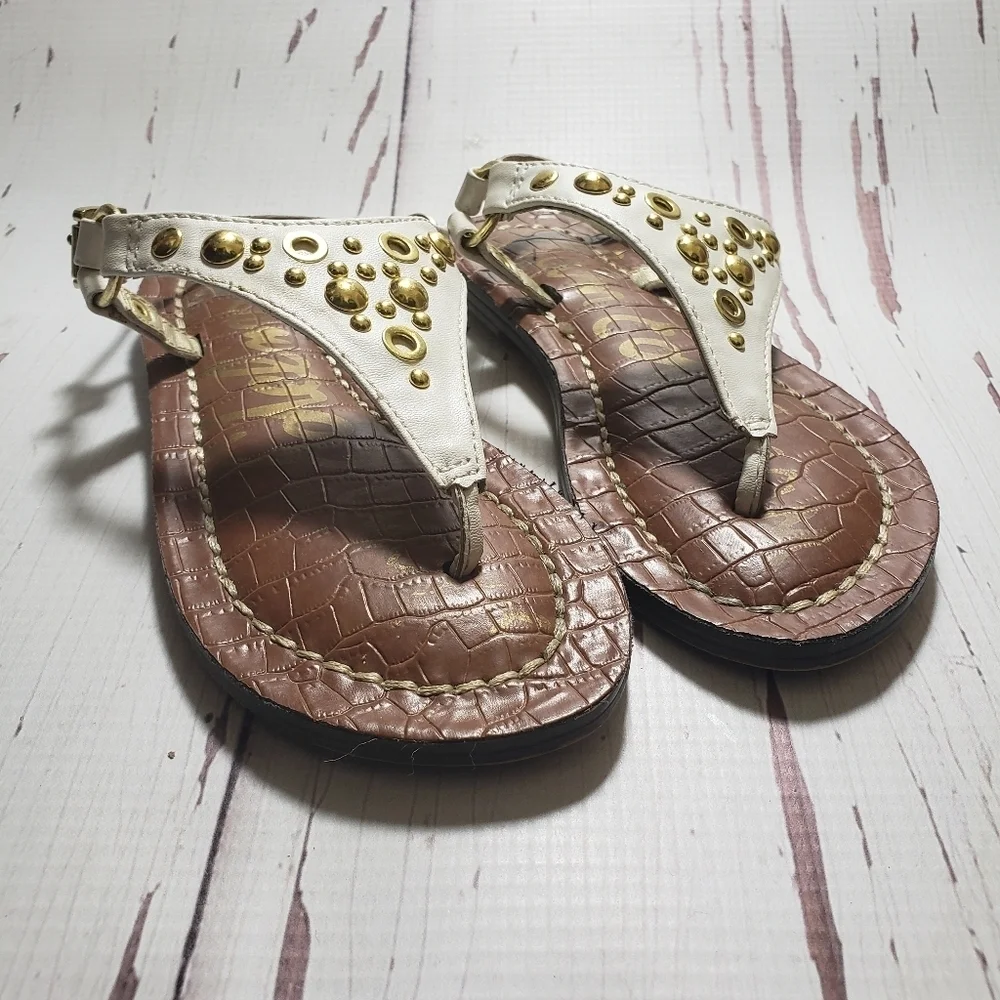 Sam Edelman t-strap tong girls sandals 11